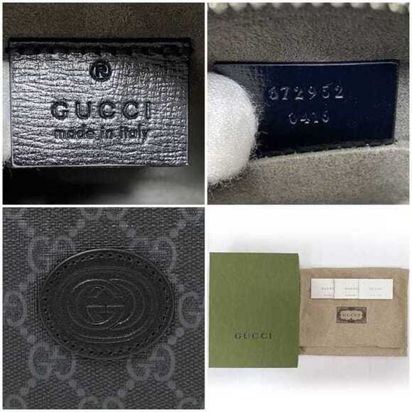 GUCCI Black Leather Shoulder Bag - Picture 11 of 11